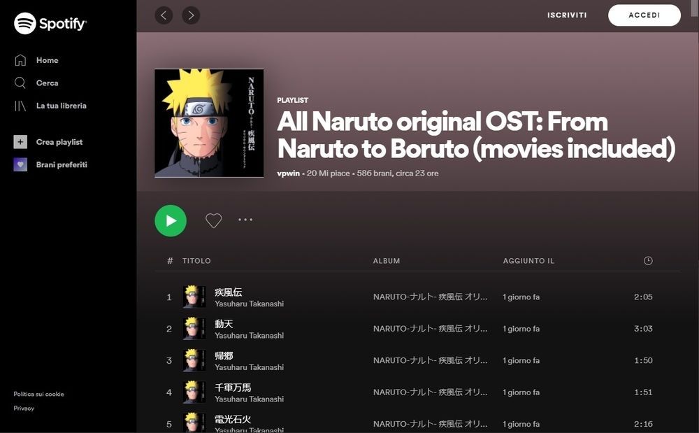 Naruto OST